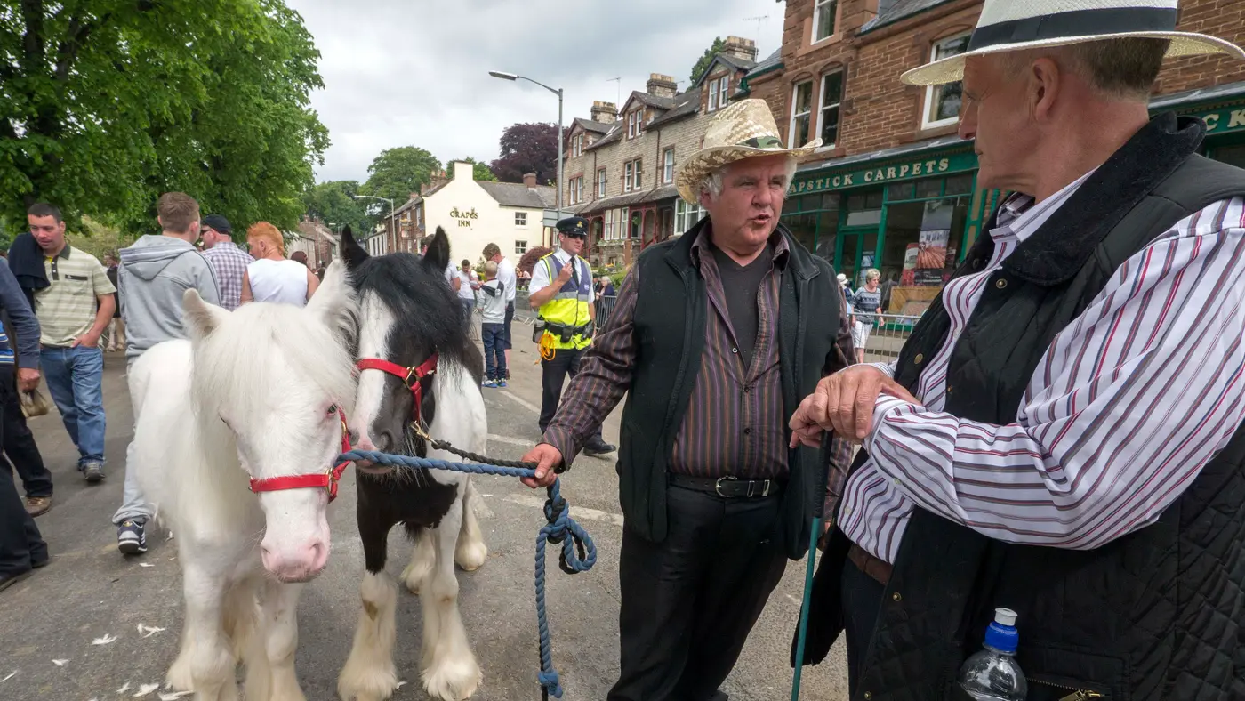 Appleby Horse Fair in Appleby-in-Westmorland, United Kingdom