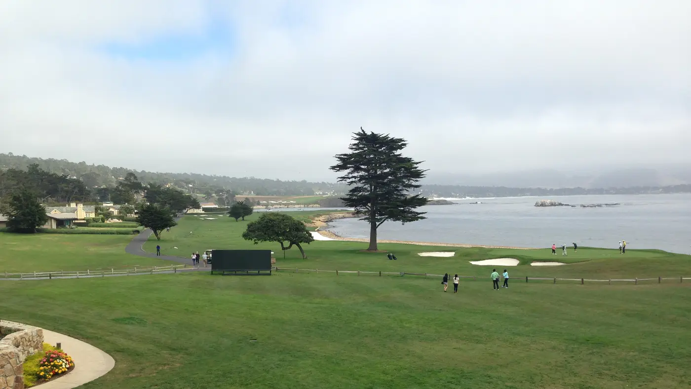 The venue: Pebble Beach Golf Links