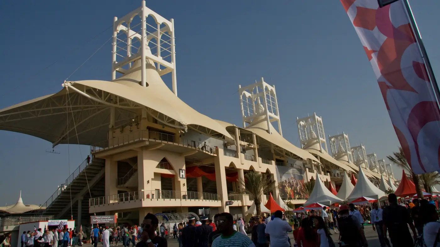The venue: Bahrain International Circuit