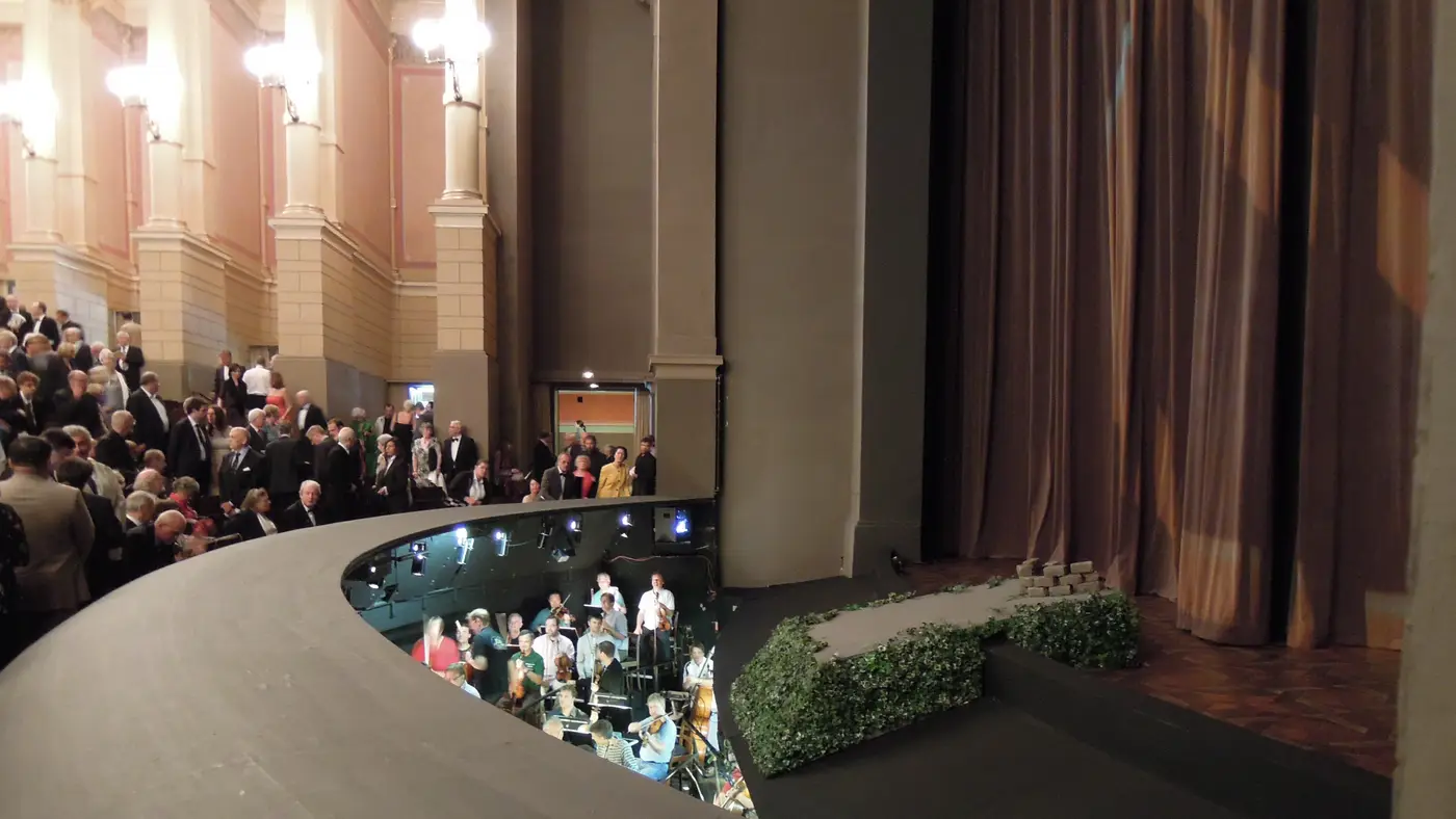 The venue: Bayreuth Festspielhaus