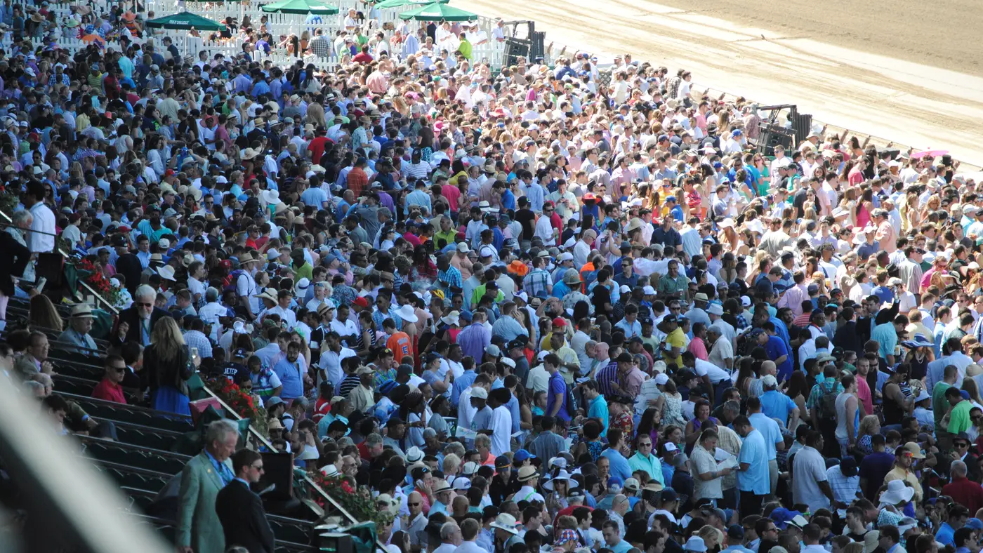 Belmont Stakes in Saratoga Springs, United States