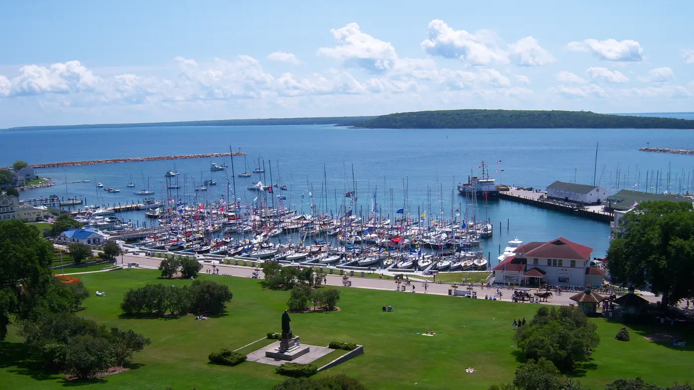 Chicago Yacht Club Race to Mackinac in Chicago, Illinois, USA