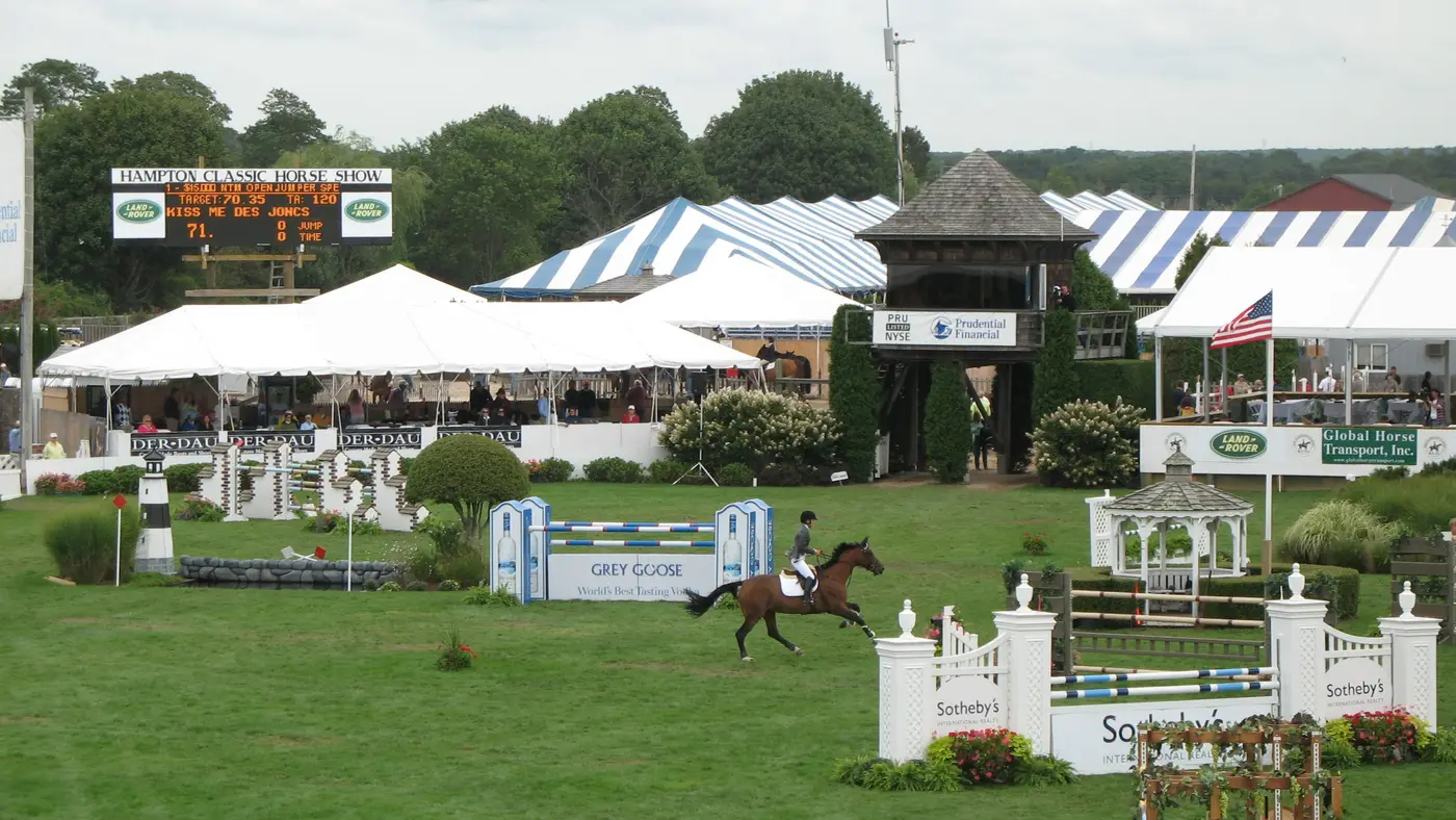 Hampton Classic Horse Show in Bridgehampton, USA