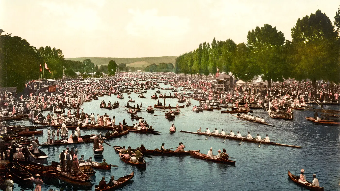 Henley Royal Regatta in Henley-on-Thames, England