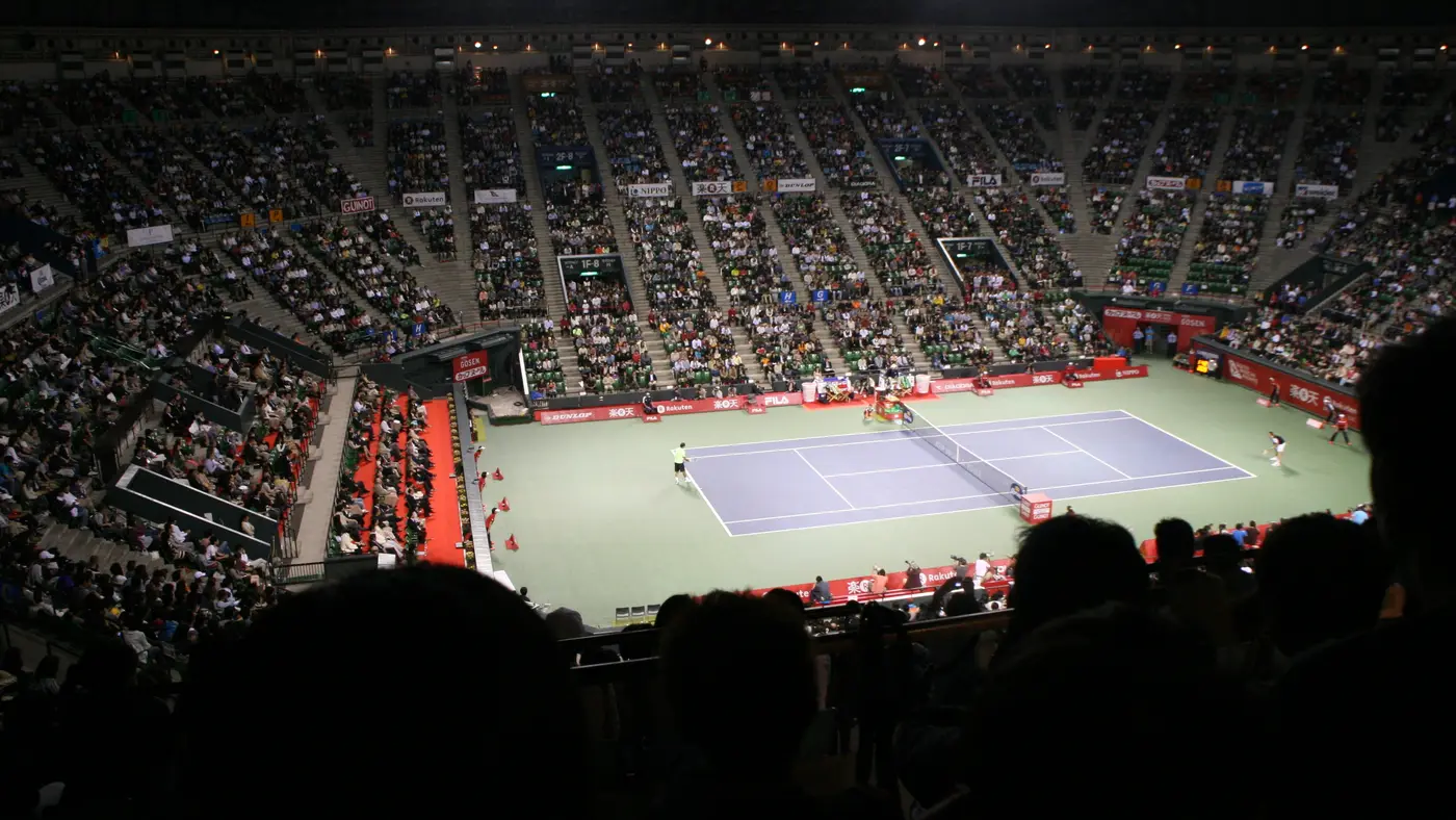 The venue: Ariake Coliseum