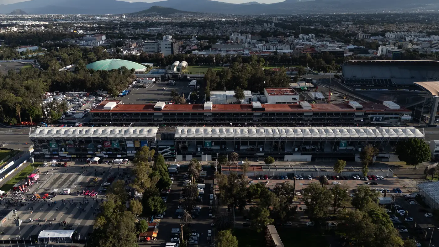 The venue: Autódromo Hermanos Rodríguez