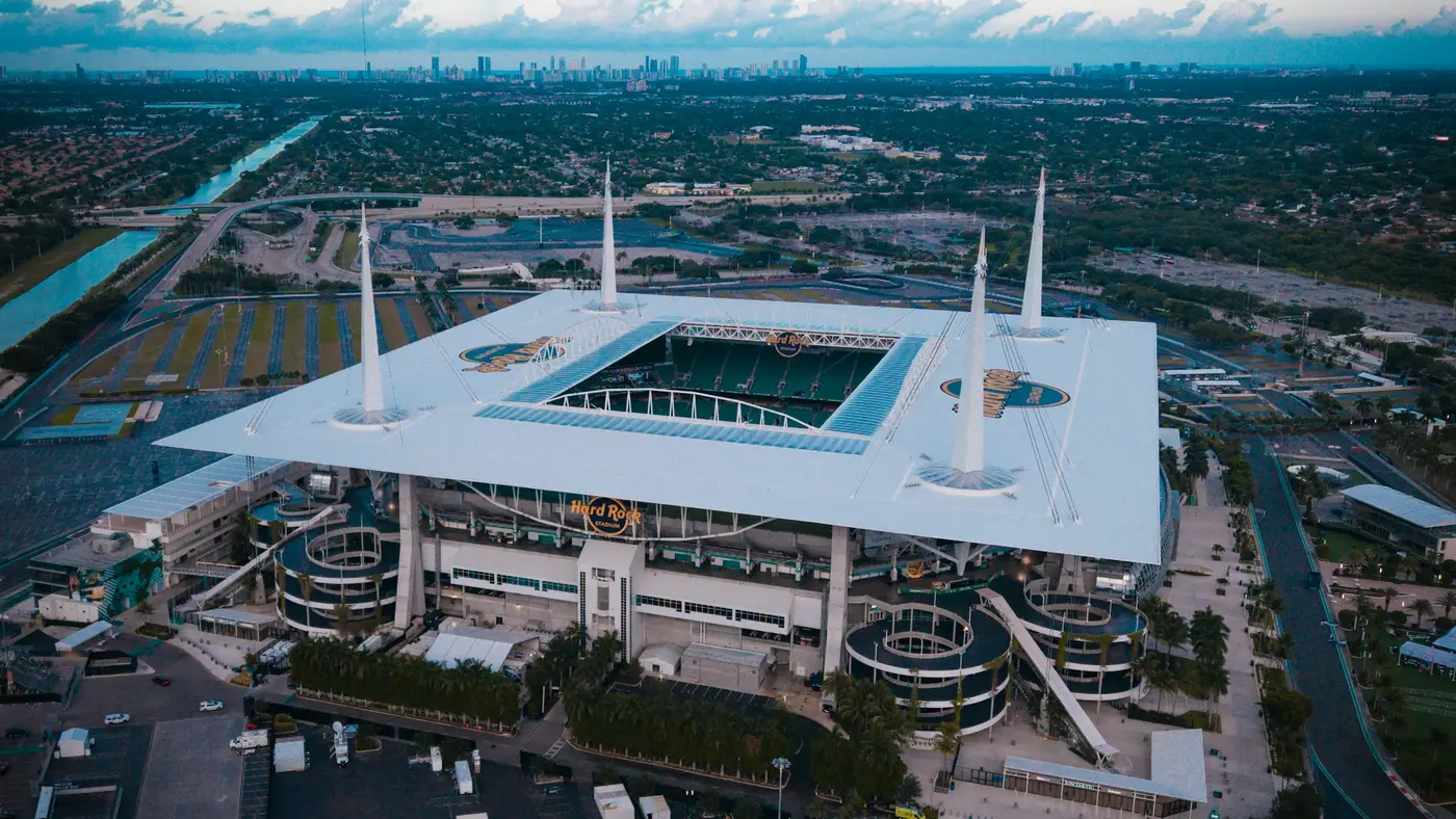 The venue: Hard Rock Stadium