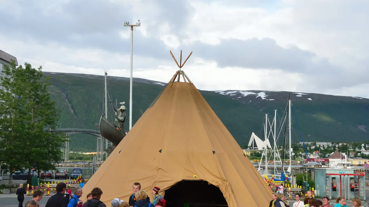 Midnight Sun Marathon in Tromsø, Norway