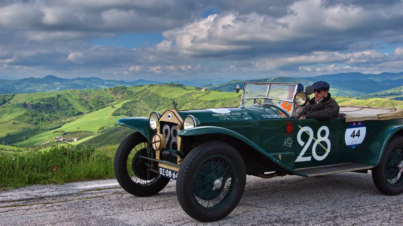 Mille Miglia in Brescia, Italy