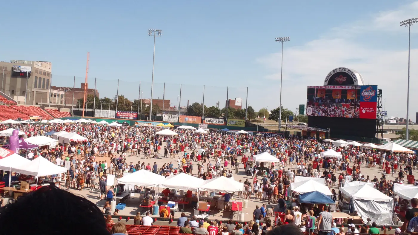 National Buffalo Wing Festival in Buffalo, USA