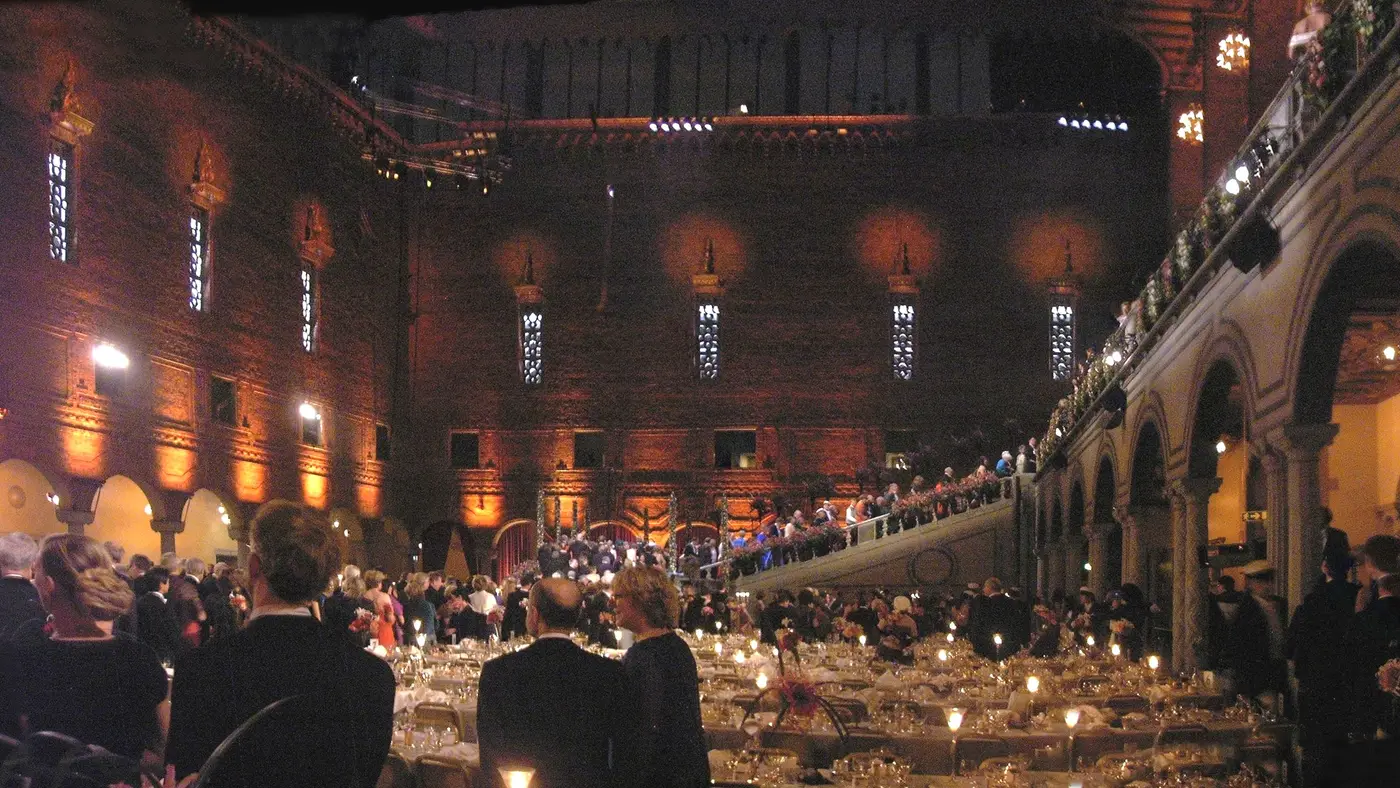 Nobel Prize Banquet in Stockholm, Sweden