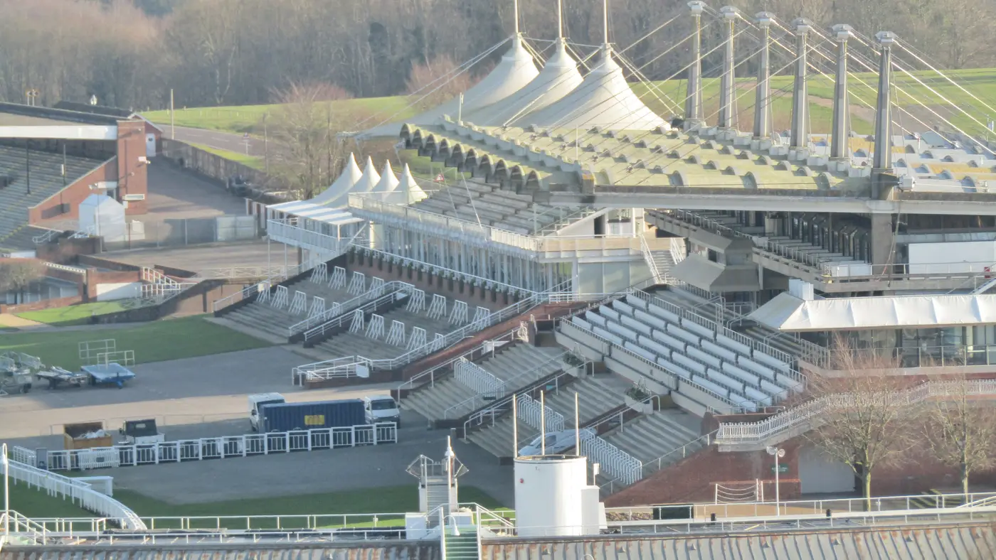 The venue: Goodwood Racecourse