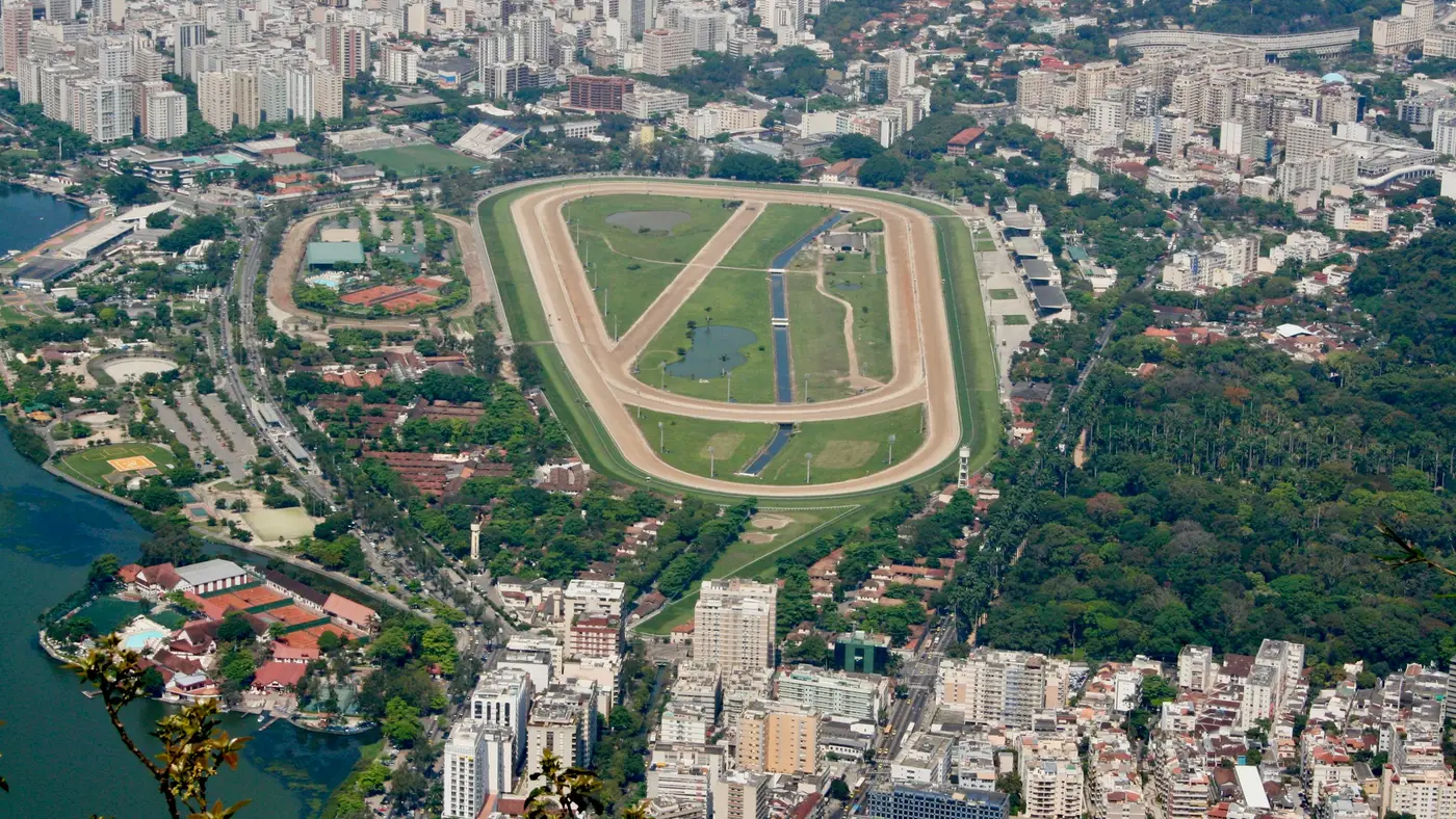 The venue: Jockey Club Brasileiro