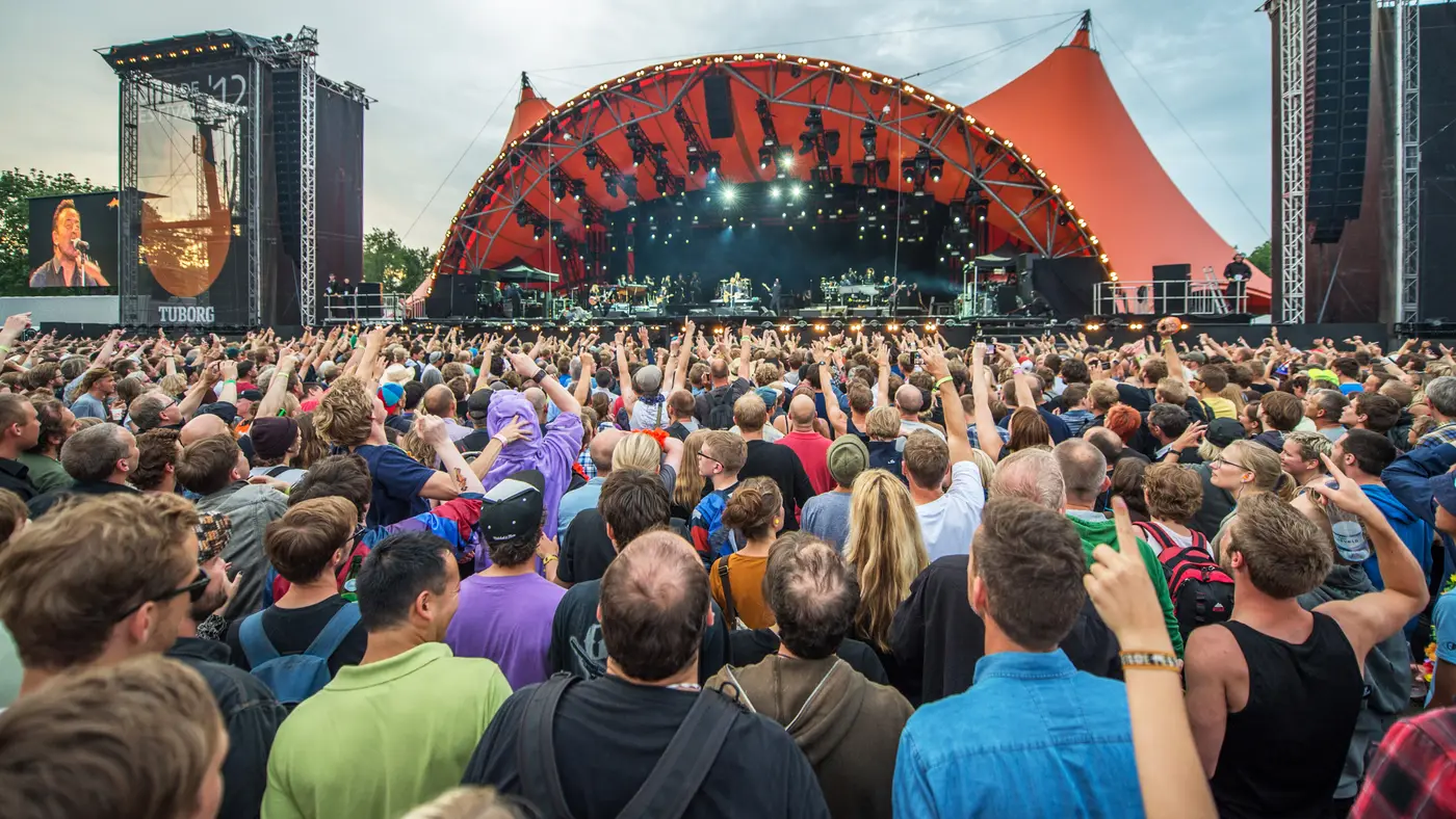 Roskilde Festival in Roskilde, Denmark