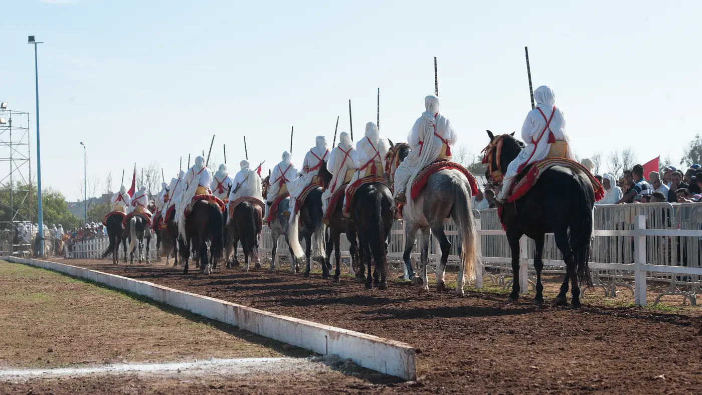 Salon du Cheval d'El Jadida (Tbourida) in El Jadida, Morocco