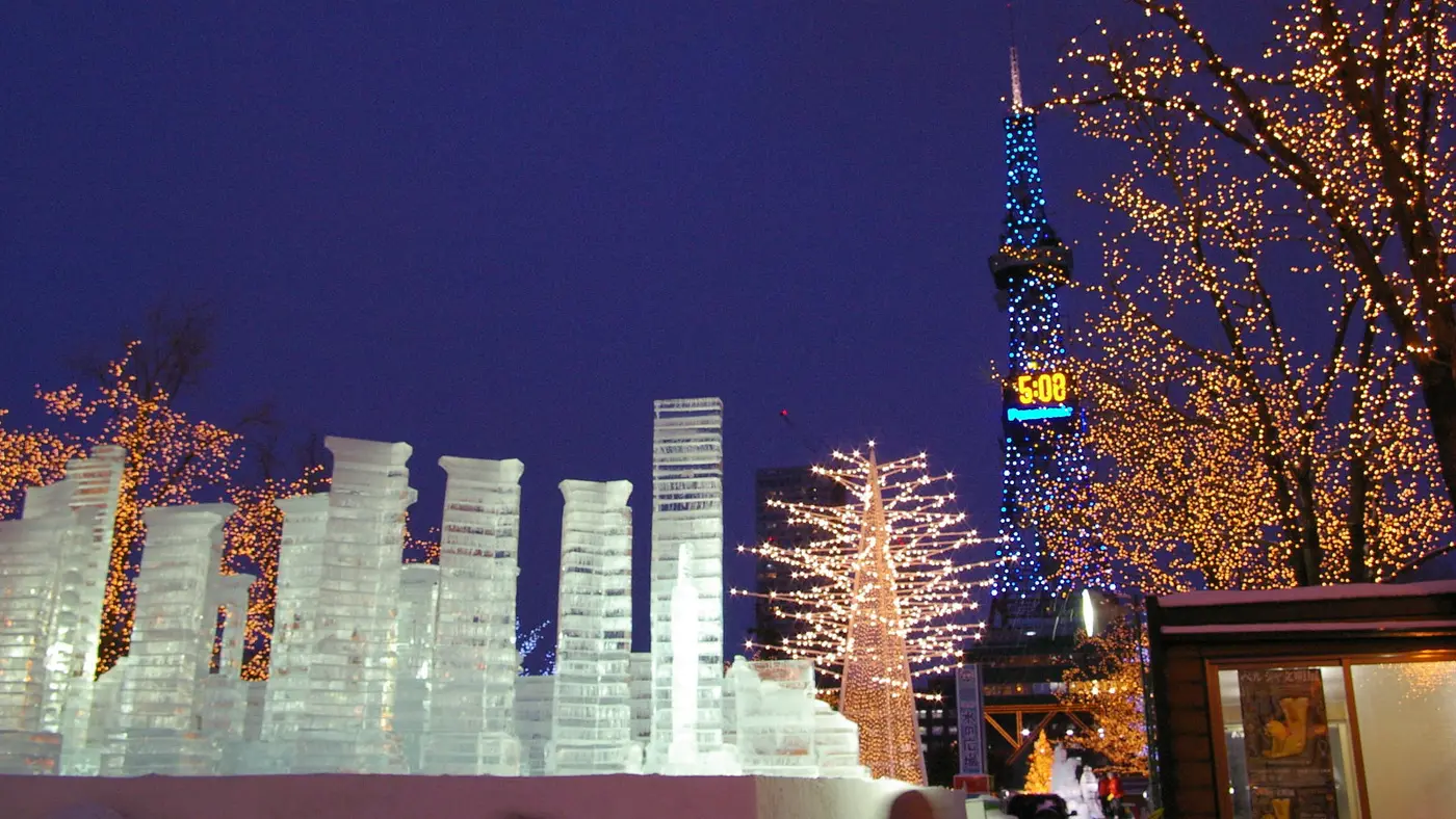 Sapporo Snow Festival in Sapporo, Japan