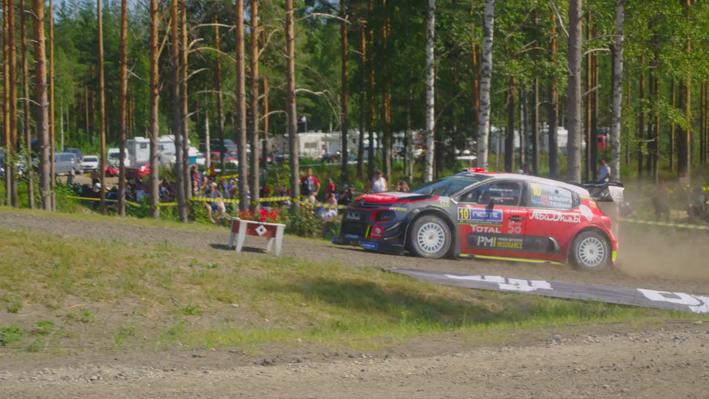 Secto Rally Finland (formerly Neste Rally Finland) in Jyvaskyla, Finland