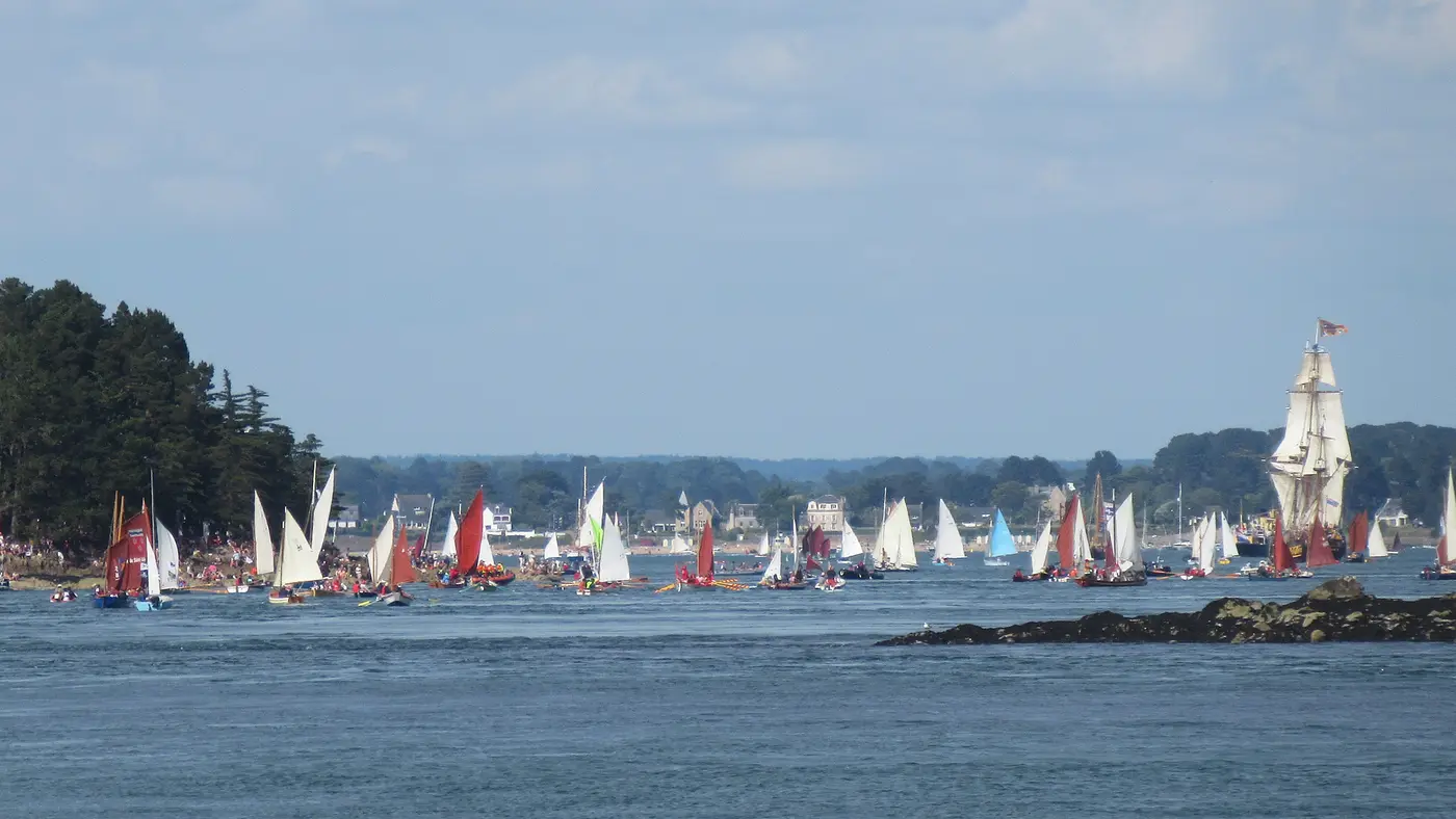 Semaine du Golfe in Gulf of Morbihan, France