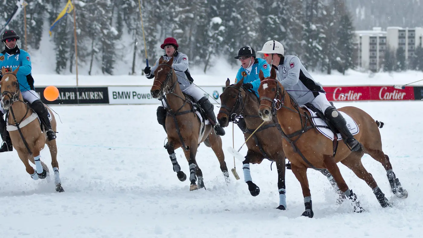 Snow Polo World Cup St. Moritz in St. Moritz, Switzerland