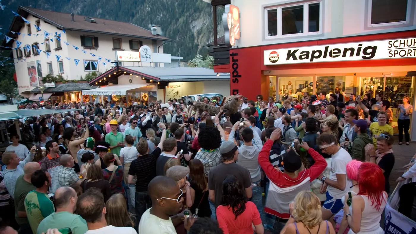 Snowbombing in Mayrhofen, Austria