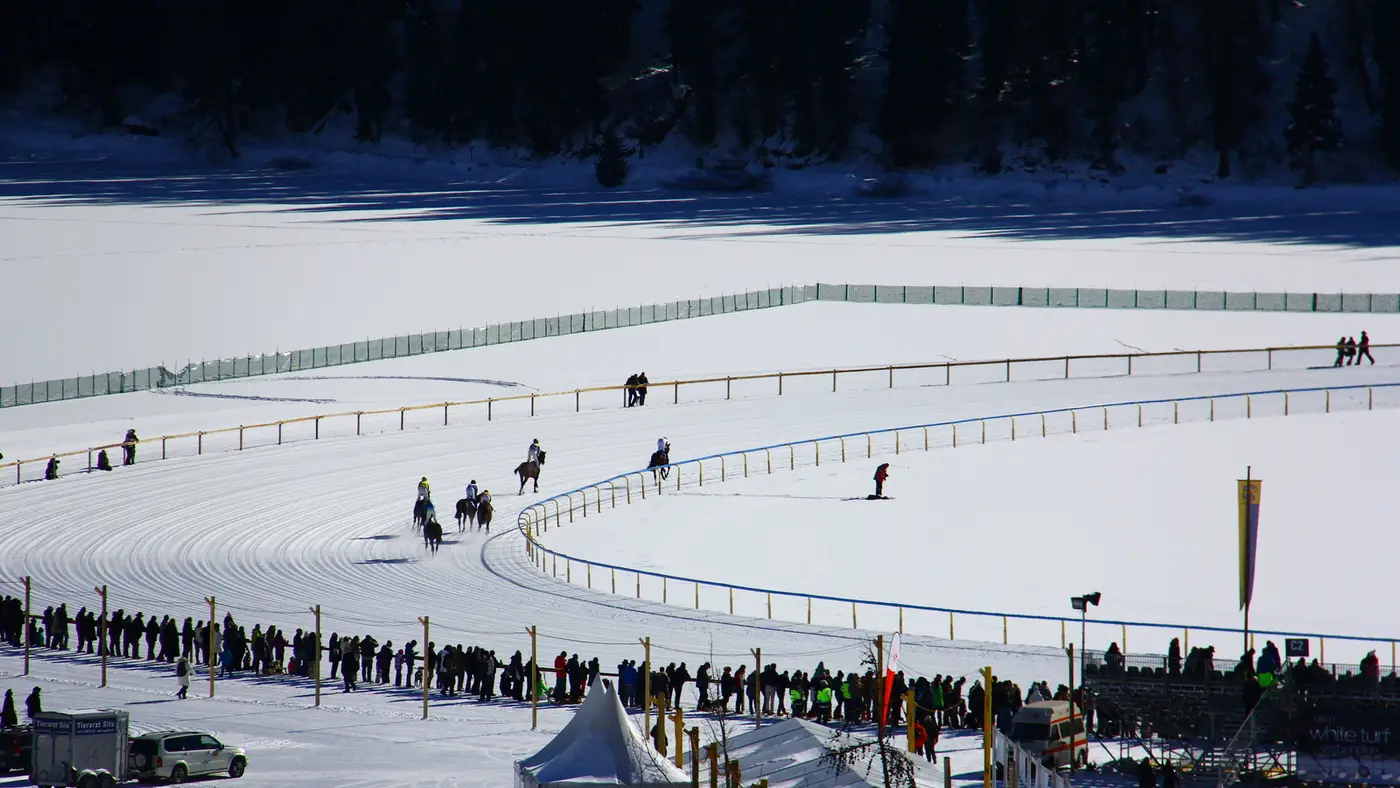 White Turf St. Moritz in St. Moritz, Switzerland