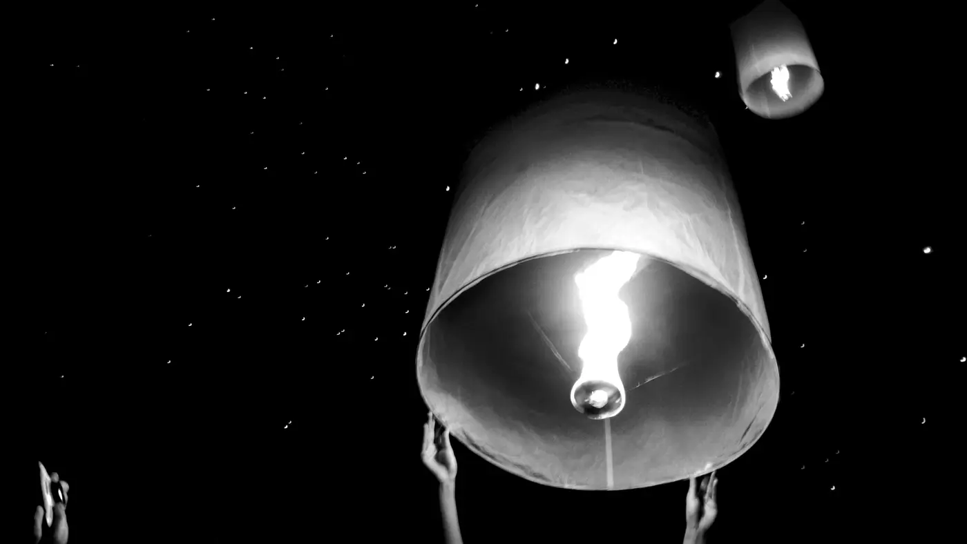 Yi Peng Lantern Festival in Chiang Mai, Thailand